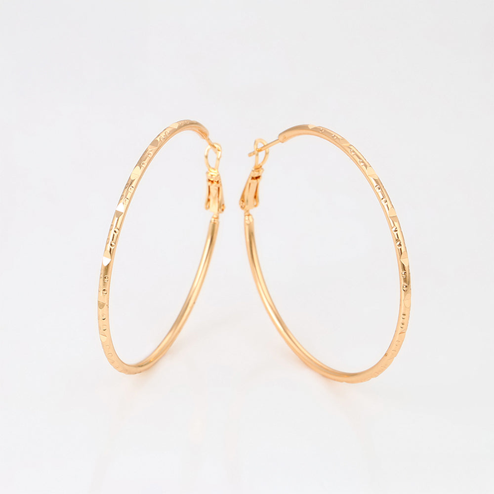 Pozlacené Slitinové Náušnice 6 