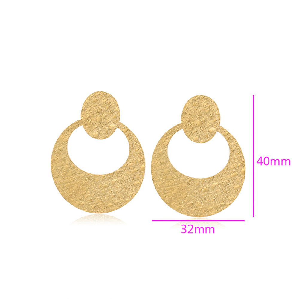 Pozlacené Slitinové Náušnice