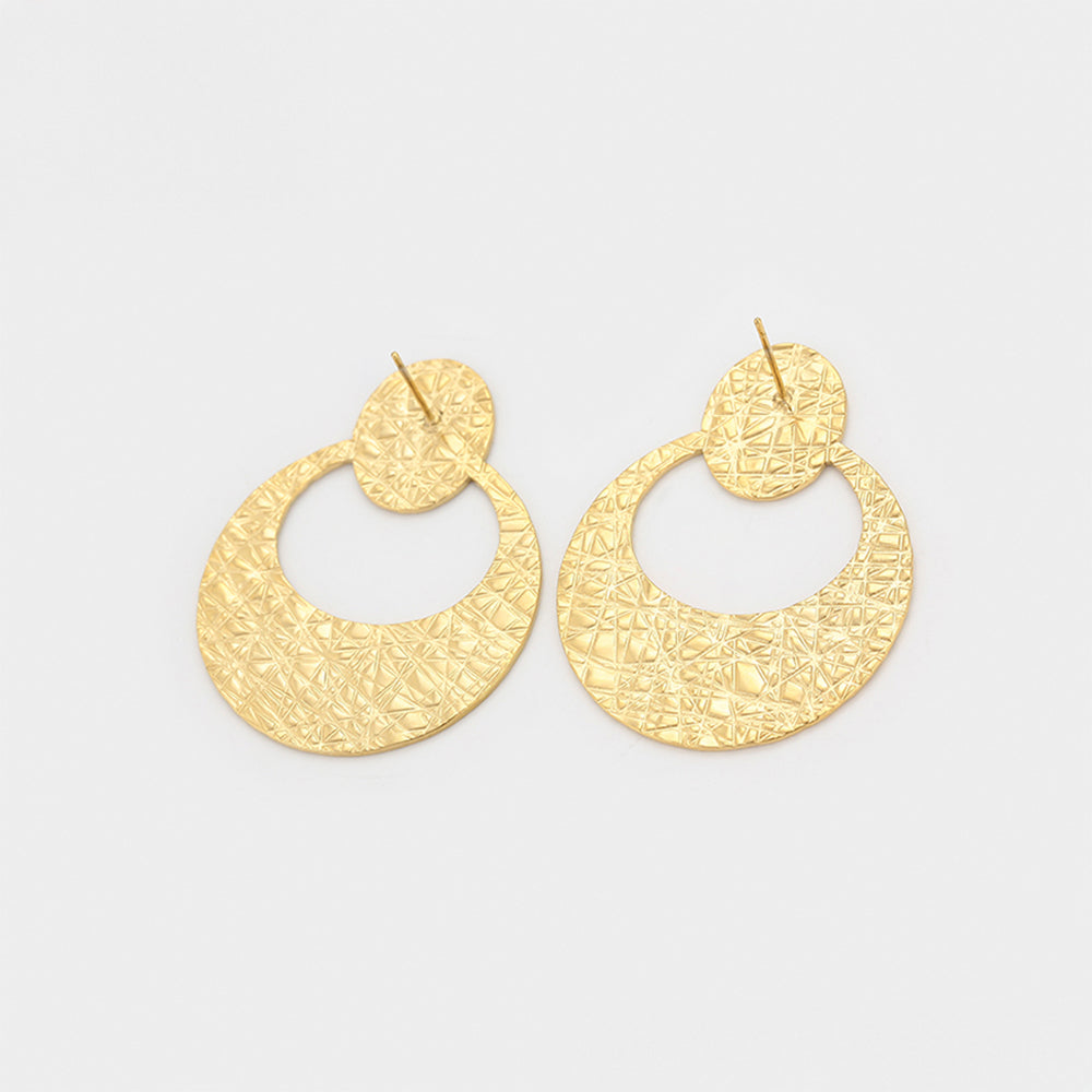 Pozlacené Slitinové Náušnice