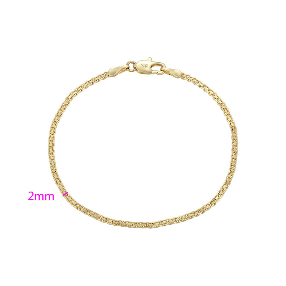 Pozlacený Slitinový Náramek