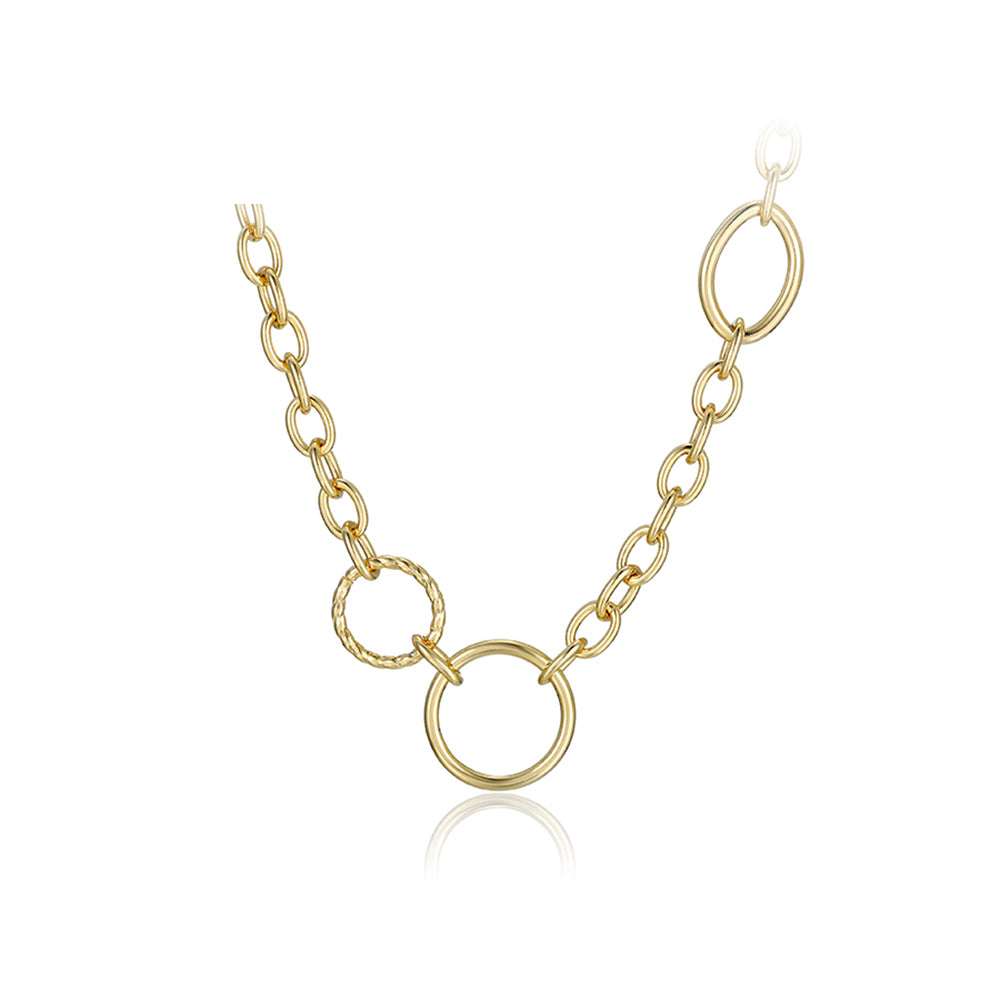 Pozlacený Slitinový Náhrdelník