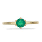 Pozlacený Stříbrný Prsten se Zeleným Onyxem