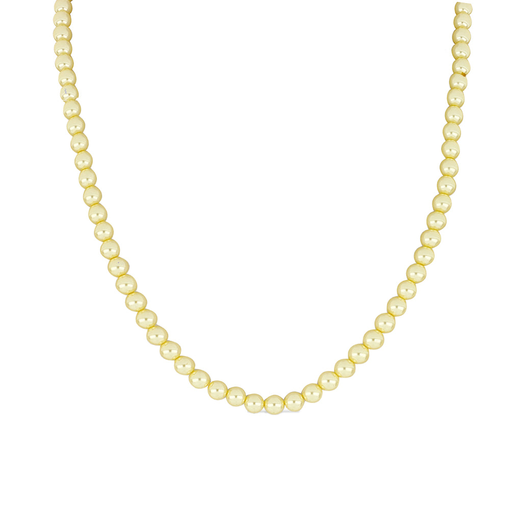 Nugetová Sada se Zlatou Sladkovodní Perlou - Karátové číslo: 223.53. přibližná hmotnost: 45.24 gramů ( Náhrdelník+Náušnice+Náramek ) 5 