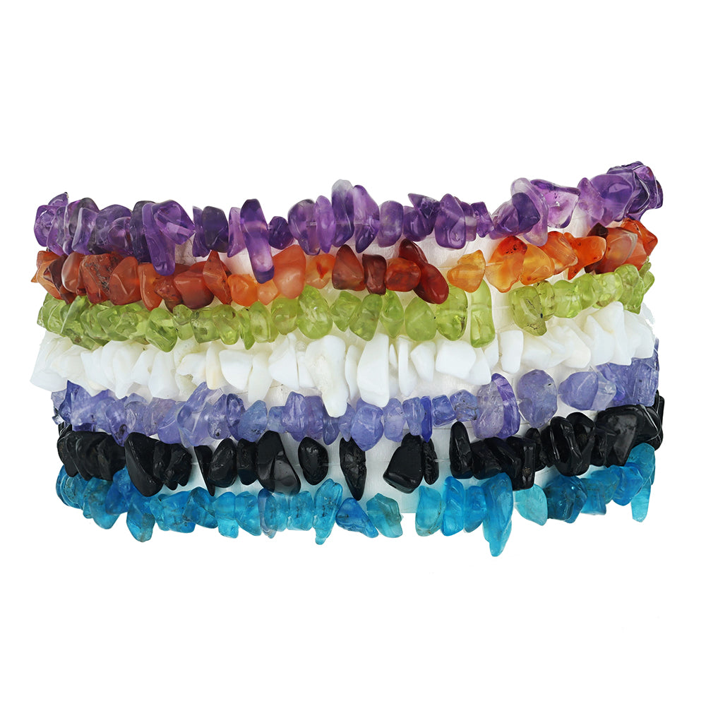 Nugetová Sada s Tanzanitem a Marockým Ametystem - Karátové číslo: 242.87. přibližná hmotnost: 48.57 gramů ( Náramek )