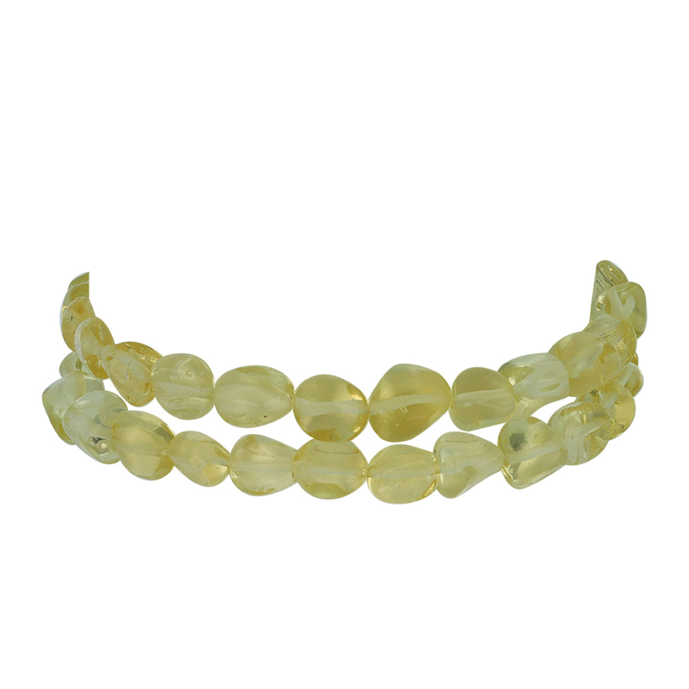 Nugetová Sada s Citronovým Topazem - Karátové číslo: 121.85. přibližná hmotnost: 24.37 gramů ( Náramek )