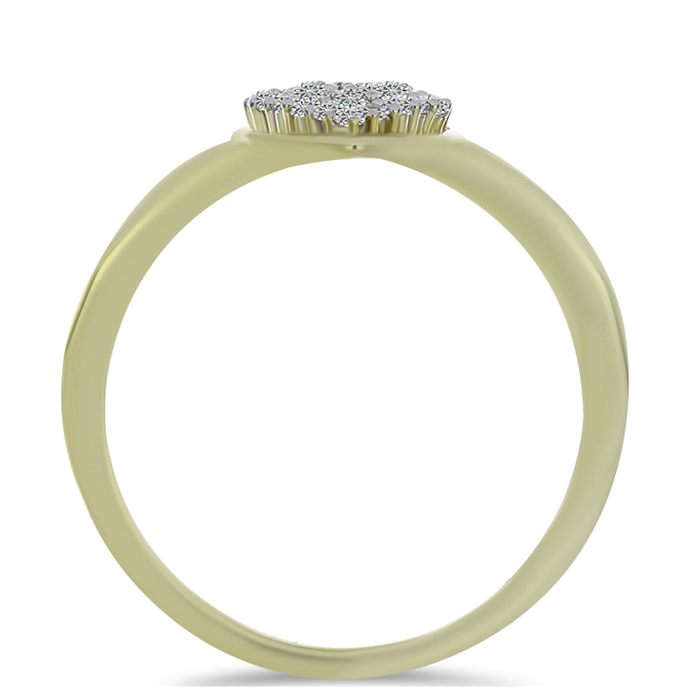 Pozlacené Stříbro 925/1000 - Sada s Champagne Diamantem a Bílým Topazem - Karátové číslo: 1.19. přibližná hmotnost: 5.69 gramů ( Náušnice+Prsten+Přívěsek ) 6 