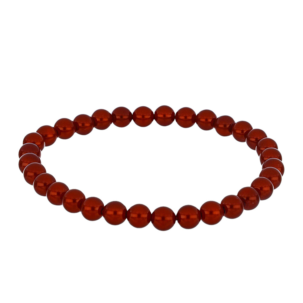 Nugetová Sada s Červená sladkovodní Perlou - Karátové číslo: 214.63. přibližná hmotnost: 43.51 gramů ( Náhrdelník+Náušnice+Náramek ) 6 