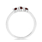 Stříbrný Prsten s Bartonským Granátem