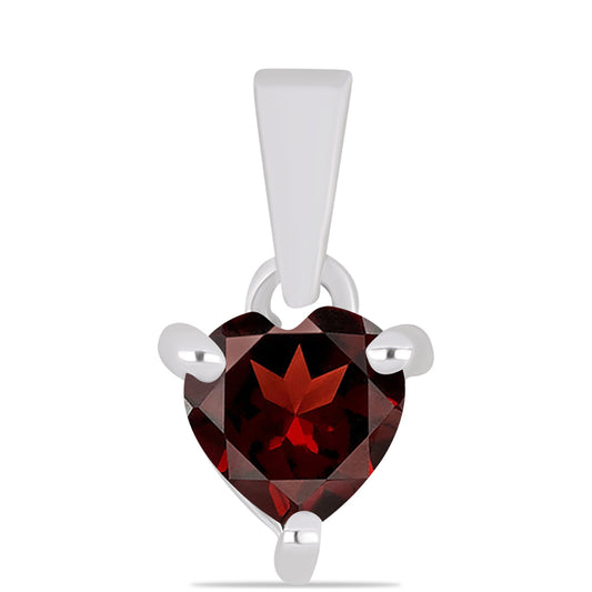 Stříbrný Přívěsek s Bartonským Granátem