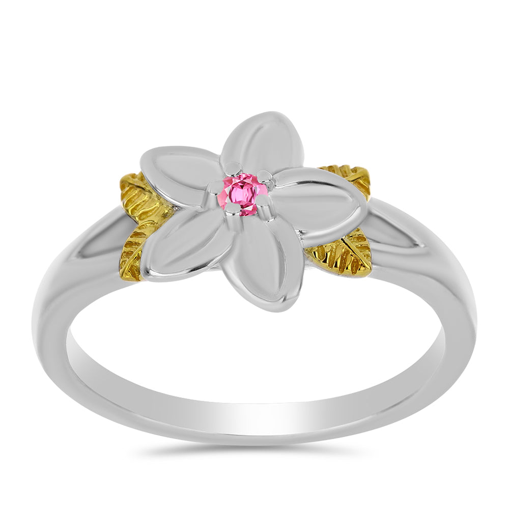 Stříbro 925/1000 - Prsten s Růžovým Turmalínem z Pelmadulla - Karátové číslo: 0.04. přibližná hmotnost: 3.06 gramů