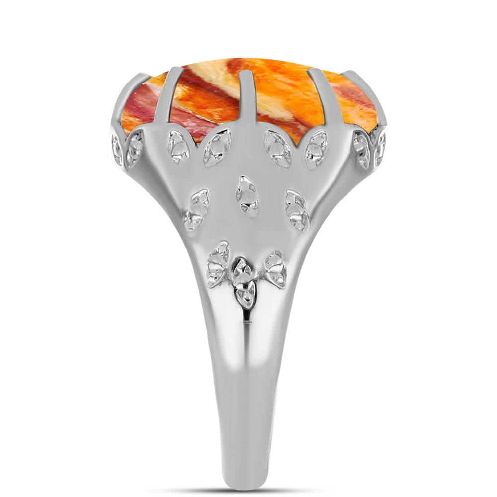 Stříbrný Prsten s jaspisem (Lví tlapa) 4 