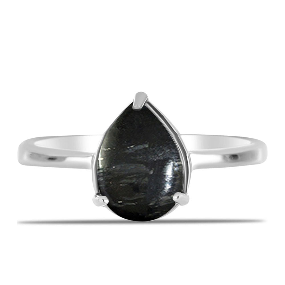 Stříbro 925/1000 - Prsten s Picasso Jaspisem - Karátové číslo: 2.18. přibližná hmotnost: 2.5 gramů