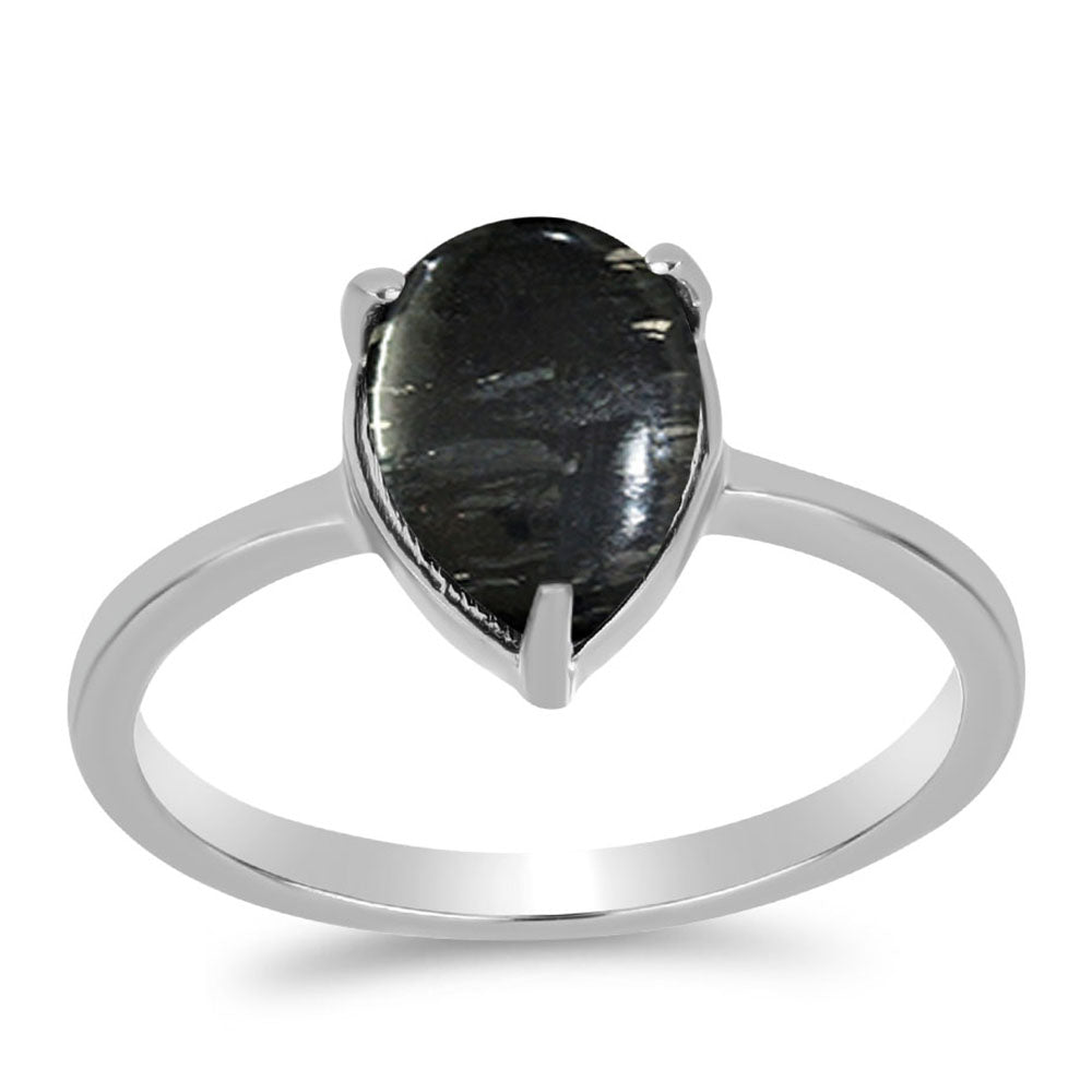 Stříbro 925/1000 - Prsten s Picasso Jaspisem - Karátové číslo: 2.18. přibližná hmotnost: 2.5 gramů