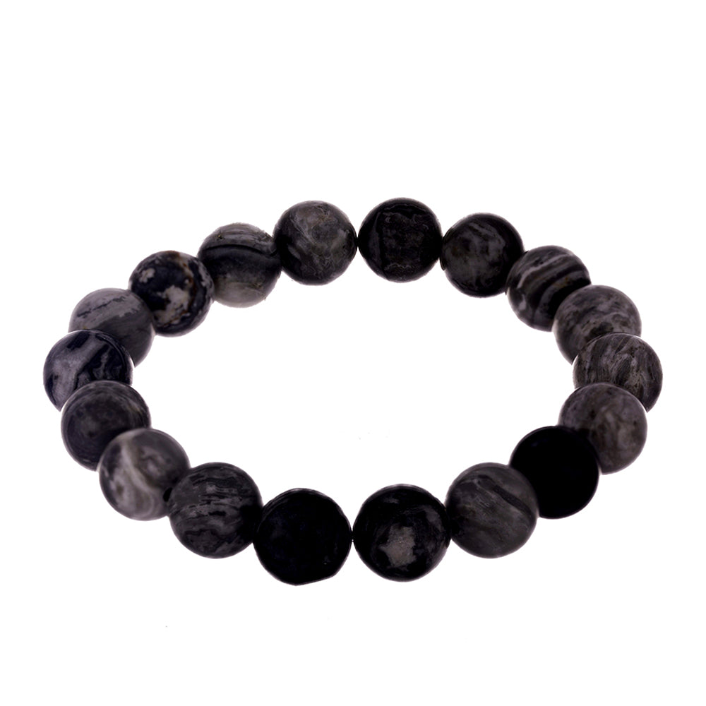 Nugetový Náramek s Picasso Jaspisem - Karátové číslo: 148.26. přibližná hmotnost: 29.65 gramů