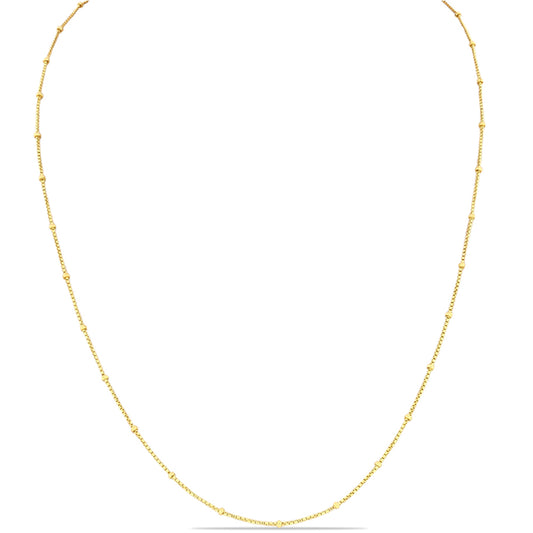 Pozlacený Stříbrný Řetízek