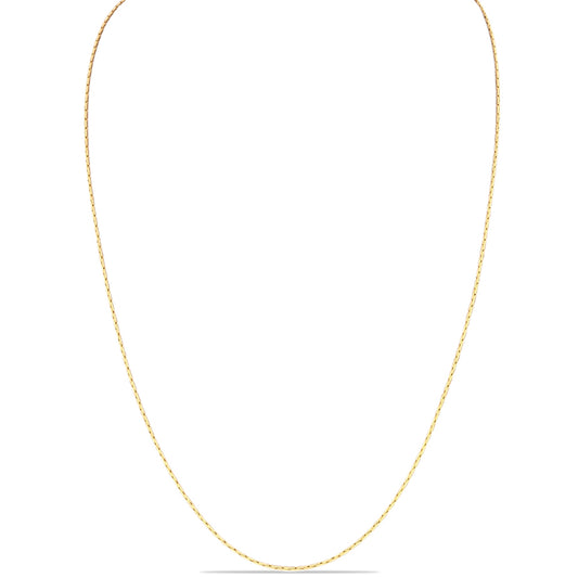 Pozlacené Stříbro 925/1000 - Řetízek  přibližná hmotnost: 3.53 gramů