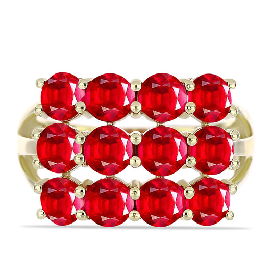 Pozlacené Stříbro 925/1000 - Prsten s Červeným Achátem - Karátové číslo: 3. přibližná hmotnost: 4.01 gramů