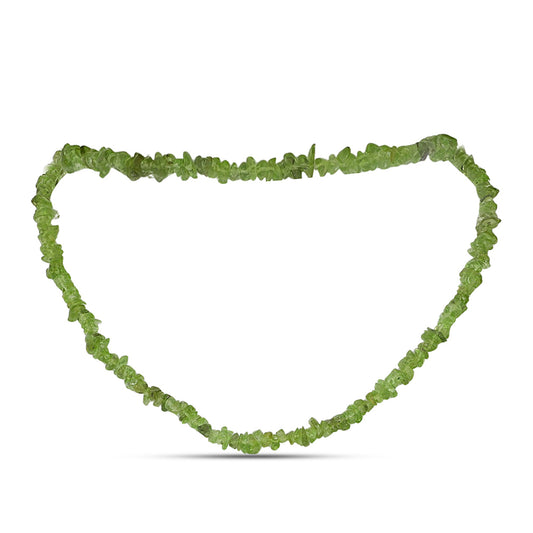 Nugetová Sada s Čchang-pajským Peridotem - Karátové číslo: 220.76. přibližná hmotnost: 44.15 gramů ( Náhrdelník+Náramek )