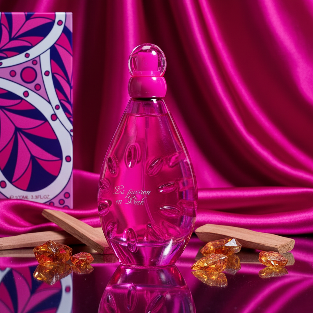 100 ml Eau de Parfum LA PASSION EN PINK Květinová Ovocná Vůně pro Ženy 2 