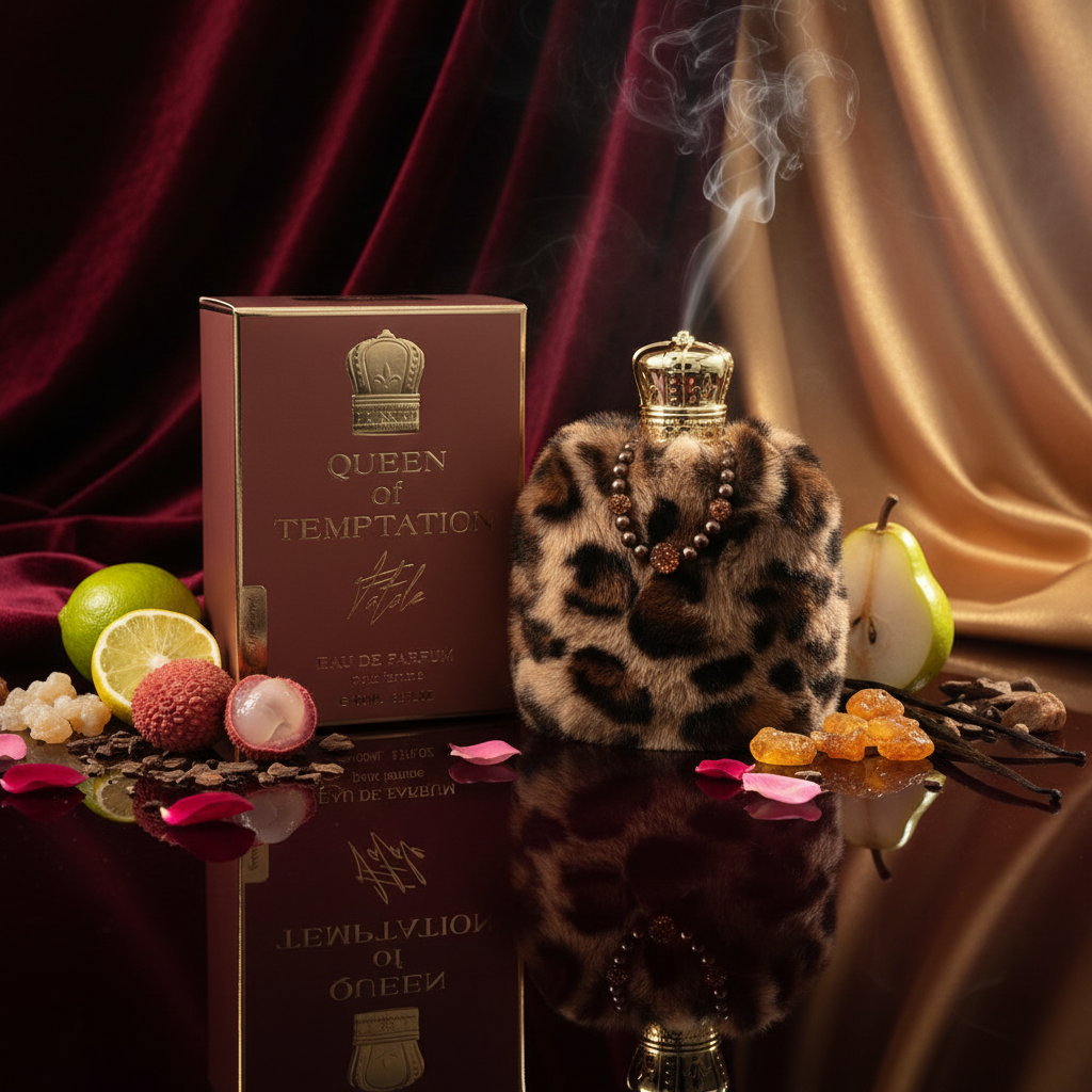 100 ml EDP QUEEN OF TEMPTATION - FATALE, jantarová vůně pro ženy