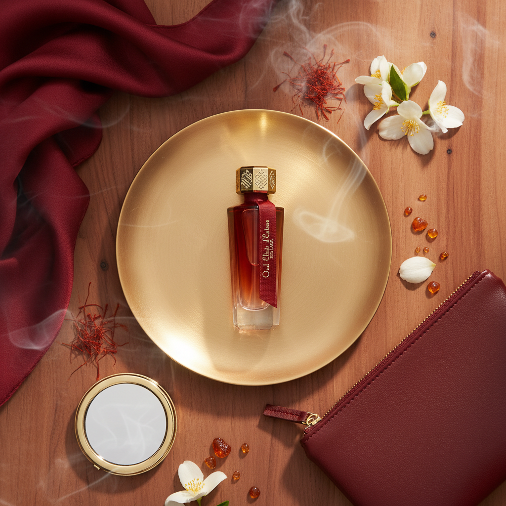 Linn Young EDP 100ml + 30ml "Oud Elixir Red" Jantarovo - květinová 6 