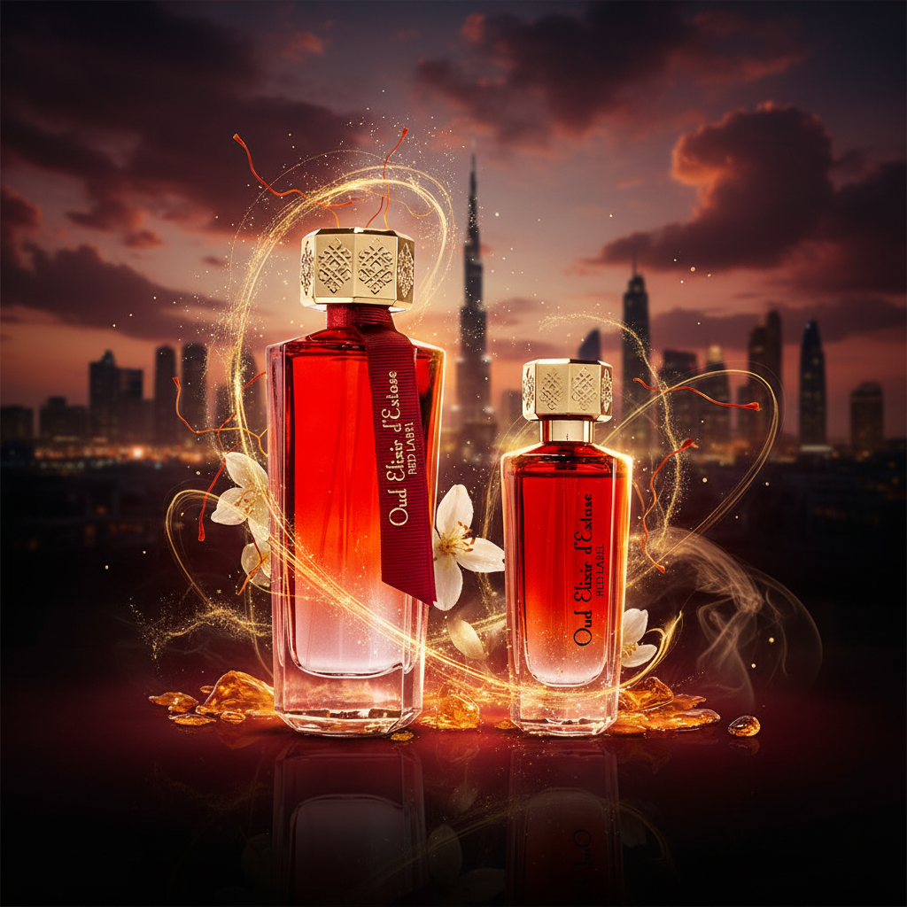 Linn Young EDP 100ml + 30ml "Oud Elixir Red" Jantarovo - květinová 12 