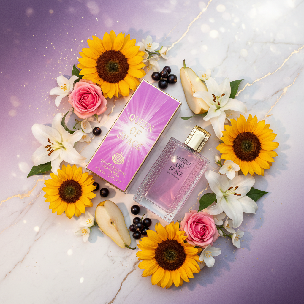 EDP 100 ml „Queen of Space“ – ovocně-květinová vůně 3 