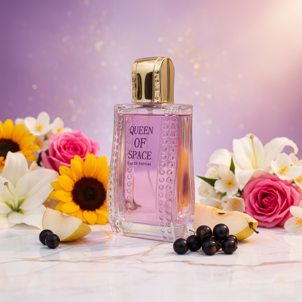 EDP 100 ml „Queen of Space“ – ovocně-květinová vůně