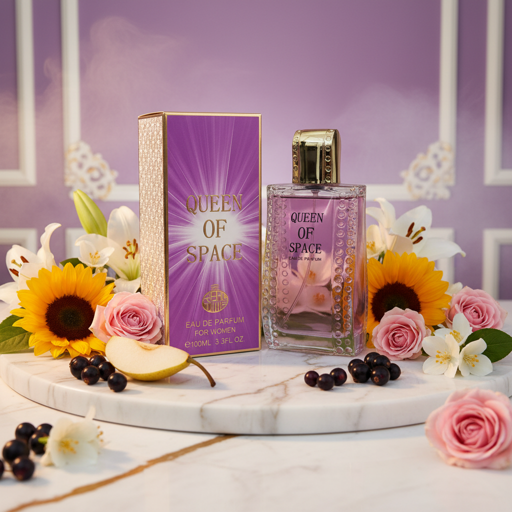 EDP 100 ml „Queen of Space“ – ovocně-květinová vůně