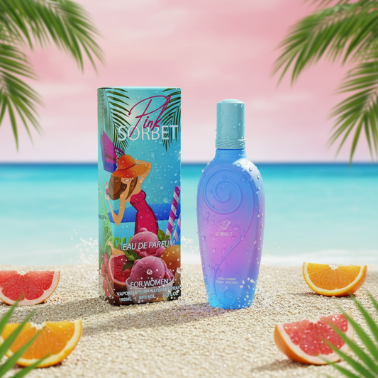 EDP 100 ml „Pink Sorbet“ – ovocně-květinová vůně