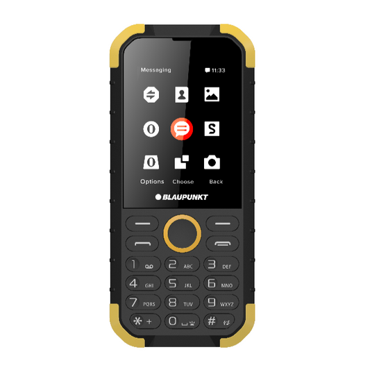 Blaupunkt Sand Mobilní telefon, Žlutá