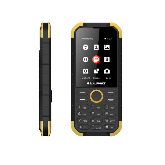 Blaupunkt Sand Mobilní telefon, Žlutá