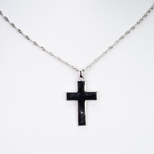 Kříž Pozlacený Slitinový Náhrdelník