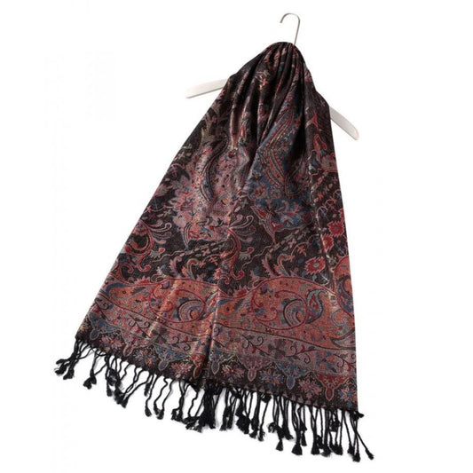 Šála-šátek ze 100% Pravého Pashmina Kašmíru, 70 cm x 180 cm, Námořnická modrá