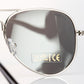 Emporia Italy - série Aviator "KRYSTAL", polarizované sluneční brýle s UV filtrem, s pevným pouzdrem a čisticím hadříkem, chromově-stříbrné čočky, obroučky stříbrné barvy