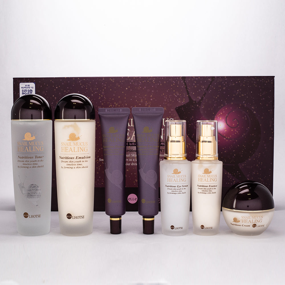 BERGAMO ELLELHOTSE NUTRITION SNAIL SKIN CARE SET (7PCS) 5 