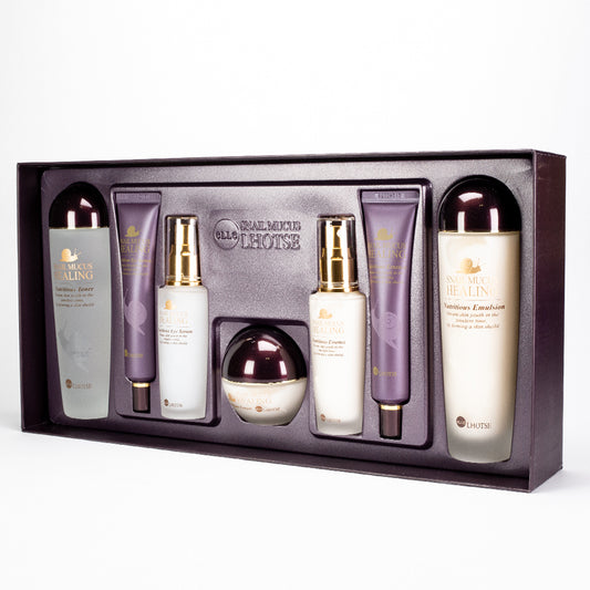 BERGAMO ELLELHOTSE NUTRITION SNAIL SKIN CARE SET (7PCS)