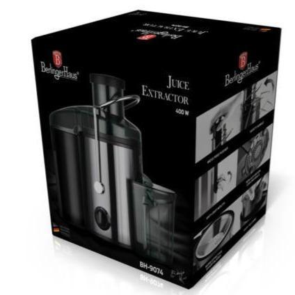 Berlinger Haus Odšťavňovač, Nerez, Metallic Carbon Line  400W 3 
