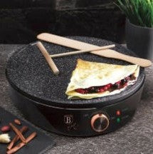 Elektrický palačinkovač Black Rose s 3vrstvým nepřilnavým mramorovým potahem