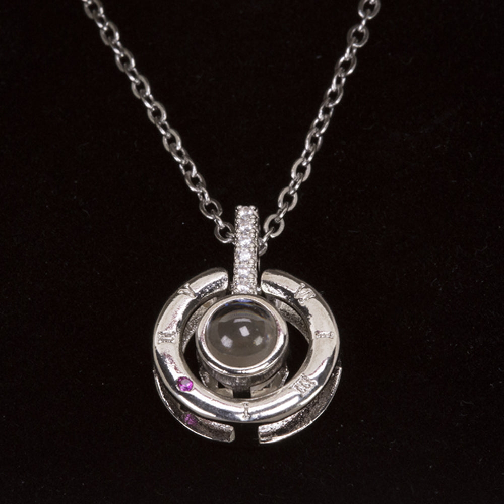 Šperkovnice Eternal Rose s náhrdelníkem "Miluji tě". 11 