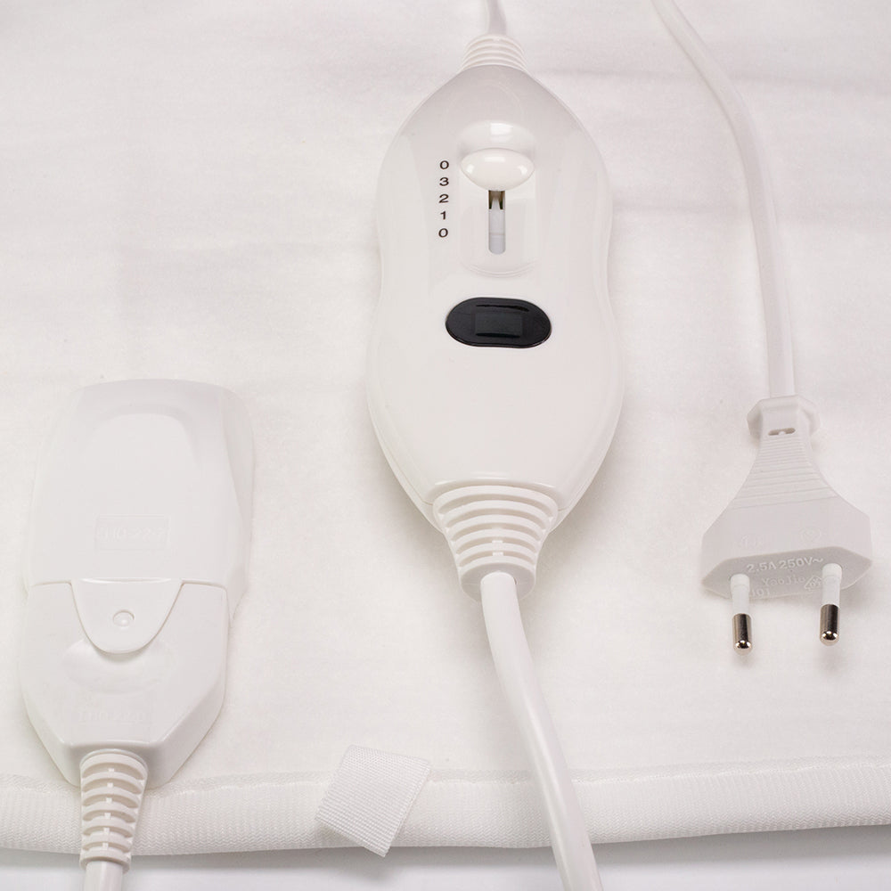 Elektrická Vyhřívací Deka, 60 W, Bílá, 80 x 150 cm 5 