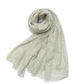 Šála-šátek ze 100% čistého Kašmíru, 80 cm x 200 cm, Bílá