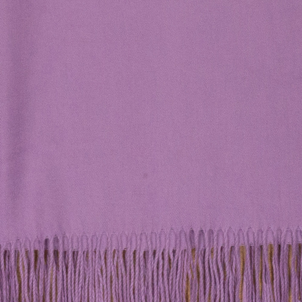 Šála ze 100% Pashmina Kašmíru, 70 cm x 170 cm, Super měkká, Světle Fialová 3 