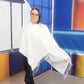 Šála ze 100% Pashmina Kašmíru, 70 cm x 170 cm, Super měkká, Čistě Bílá