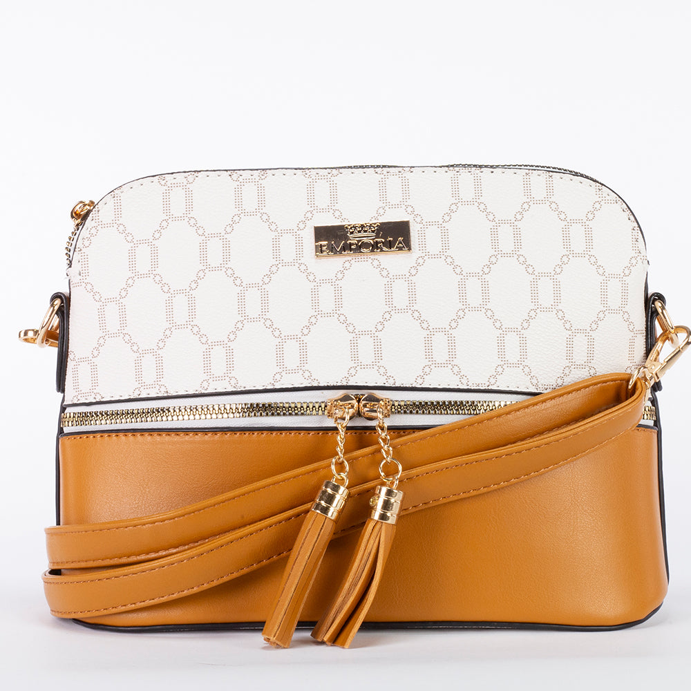 Zimní kolekce Emporia 2023 – vášnivá, 3dílná sada tašek; velbloudí srst bílá 9 