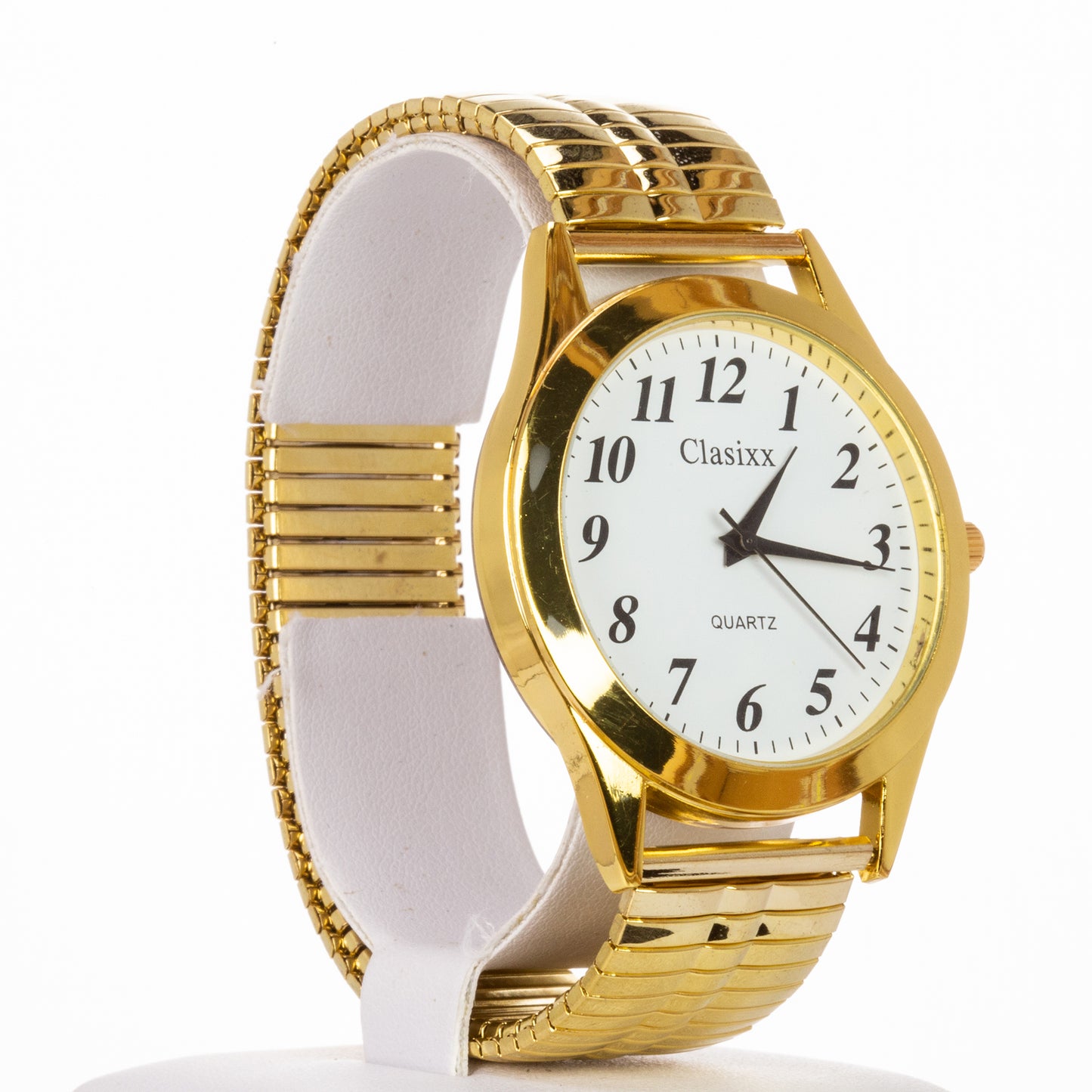 Classix pánské hodinky s řemínkem z nerezové oceli a vysoce kvalitním strojkem, ve zlaté barvě
