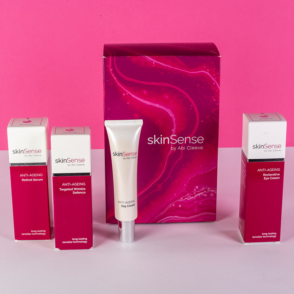 SkinSense 4dílná kolekce ošetření proti stárnutí 12 