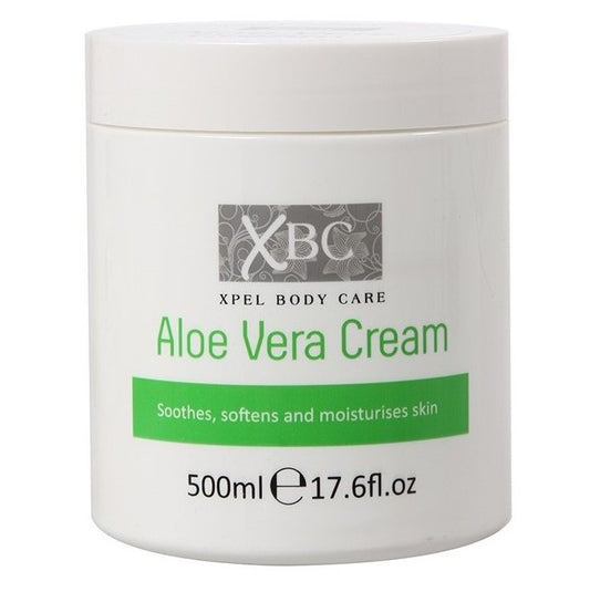 500 ml XL Hydratační Tělový Krém pro Citlivou a Suchou Pokožku s Aloe Vera