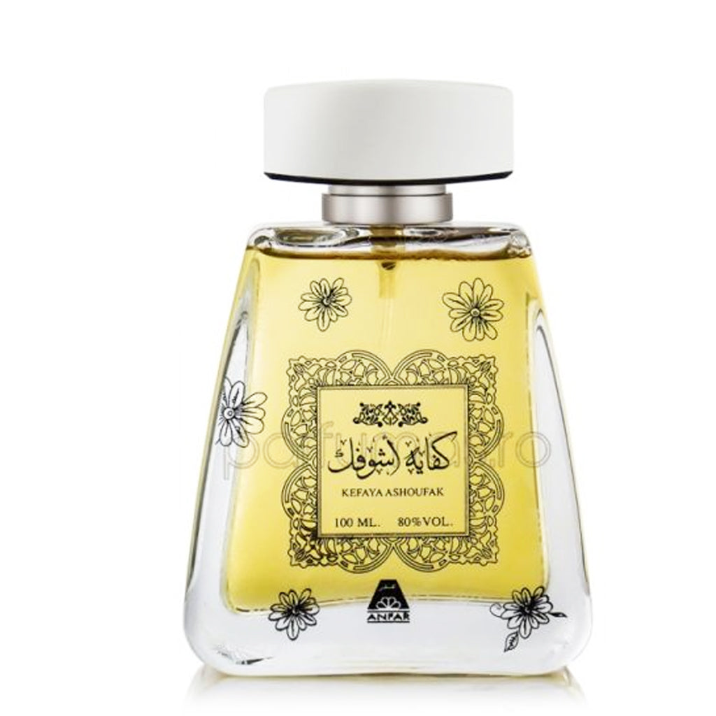 100 ml Eau de Parfum Kefaya Ashoufak Orientální Sladká Květinová Vůně pro Ženy