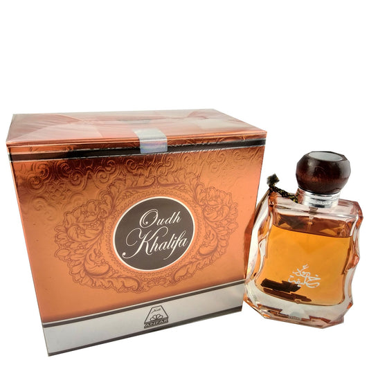 100 ml Eau de Parfum Oudh Khalifa Orientální Sladká Oudová Vůně pro Muže